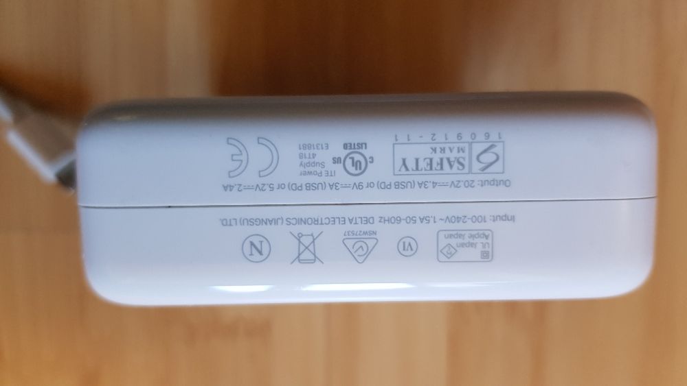 Оригінальний блок живлення Apple 87W USB-C A1719 гарантія 3 міс