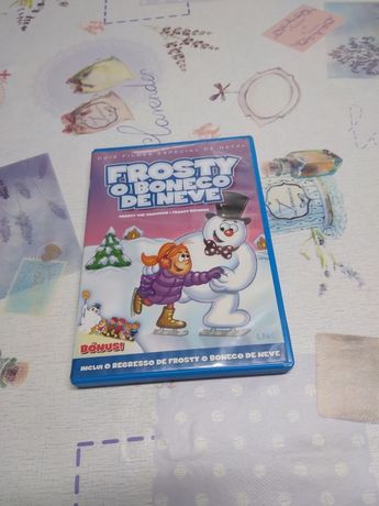 DVD do filme "Frosty o boneco de neve"