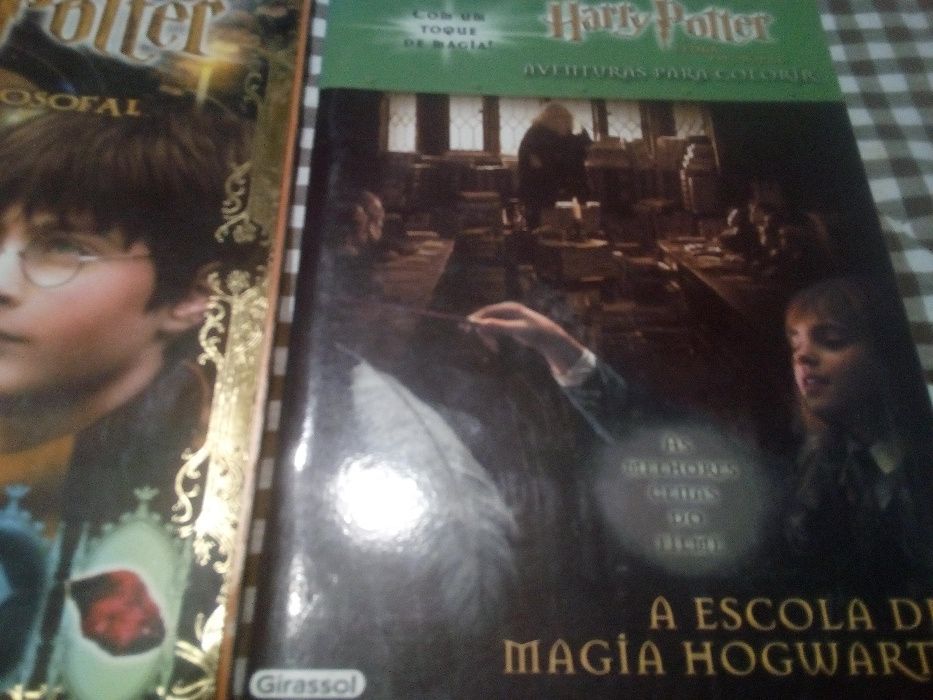 Dvd Harry Potter e a Cãmara dos Segredos e Livros Harry Potter
