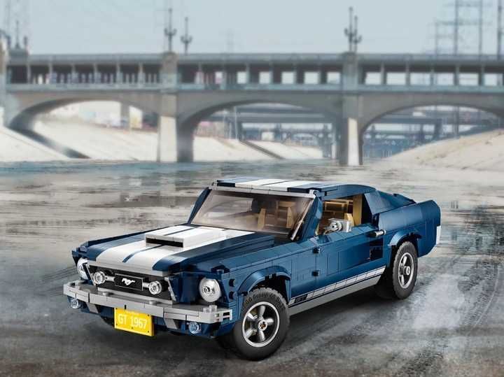 Конструктор Суперкар Ford Mustang  подібний до Lego 1471 деталь