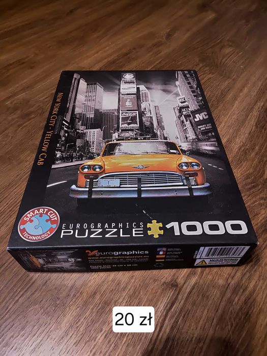 Zestaw puzzli 5 pudełek