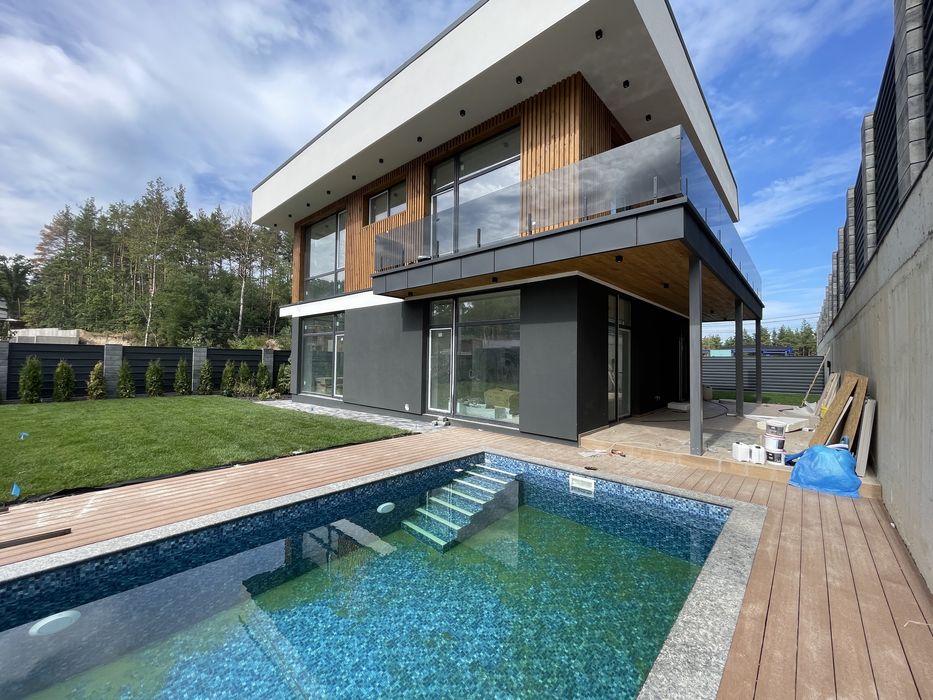 Будинок з меблями і Басейн |200м2|7 соток| Км Нова Ходосівка біля лісу