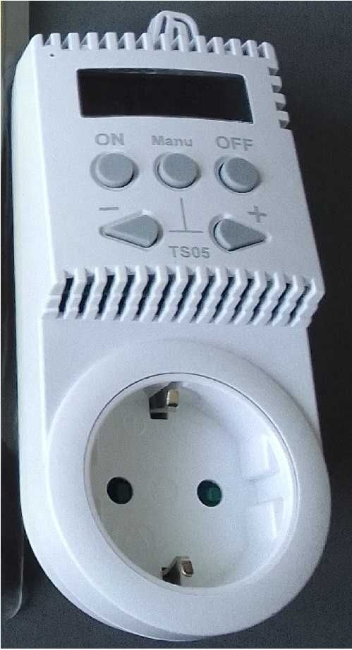 Sterownik termostat grzejników Elbock TS05 Wyłącznik termiczny NOWY