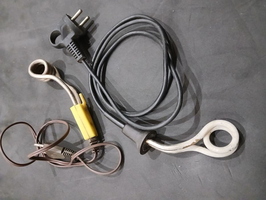 Podgrzewacz grzałka wody stara wydajna PRL solidna szybkie nagrzewanie