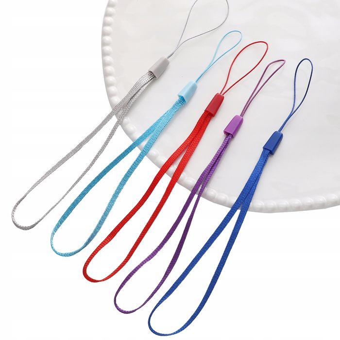 Smycz na Nadgarstek do Telefonu, Aparatu, Kluczy, USB (18 cm)