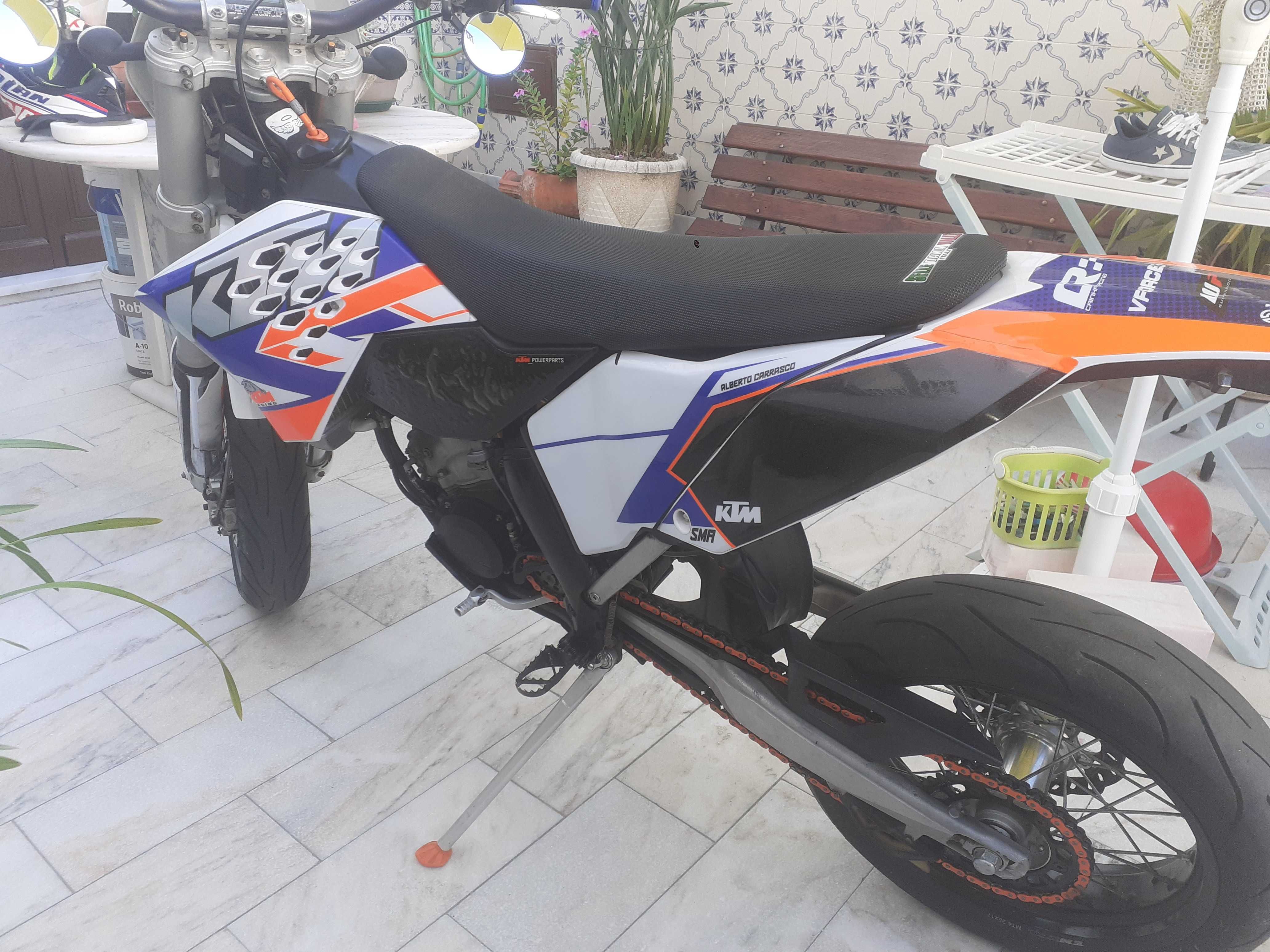 Ktm 125exc supermotard