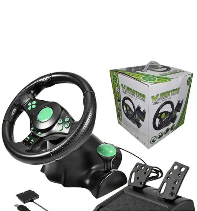игровой руль з педалями ігровий руль
