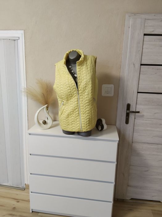 Super kamizelka bezrękawnik pikowany damski 44-46