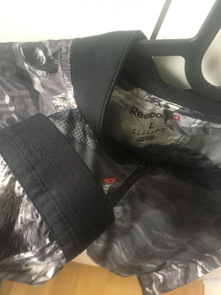 Kurtka Reebok L lekka sportowa do biegania na rower