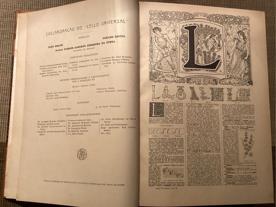 Dicionário Enciclopédico LELLO UNIVERSAL. Completo 2 Volumes