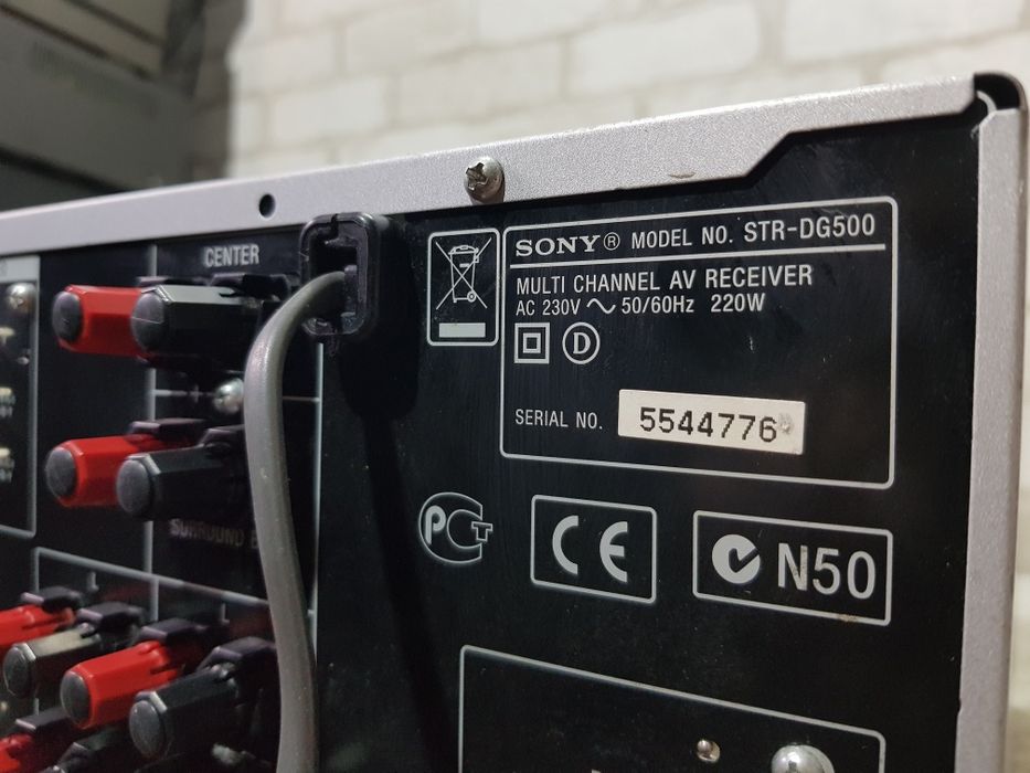7.1АV Стерео ресивер/підсилювач Sony STR-DG 500 б/у з Німеччини+1