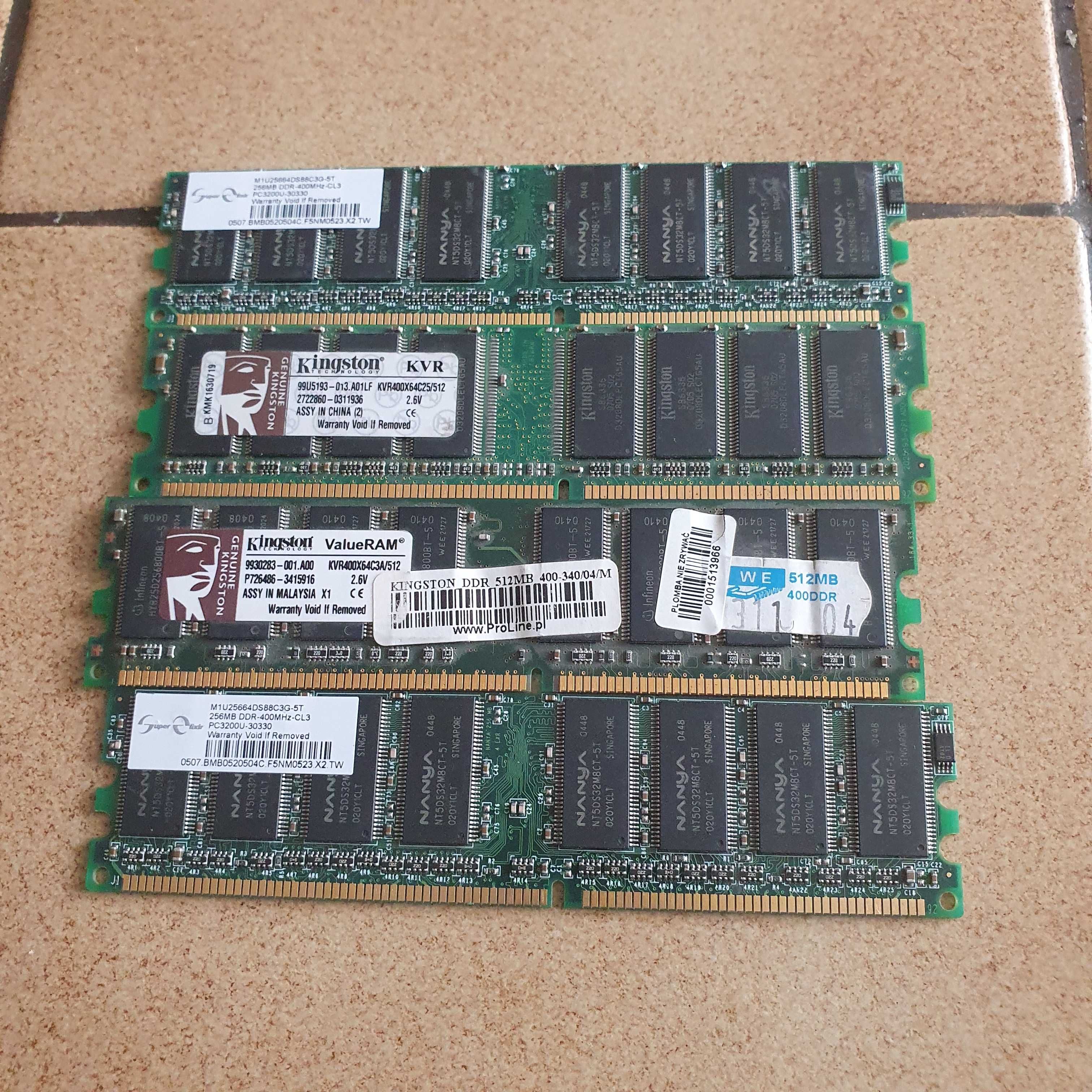 Pamięć 2x4 GB DDR-3 + gratisy