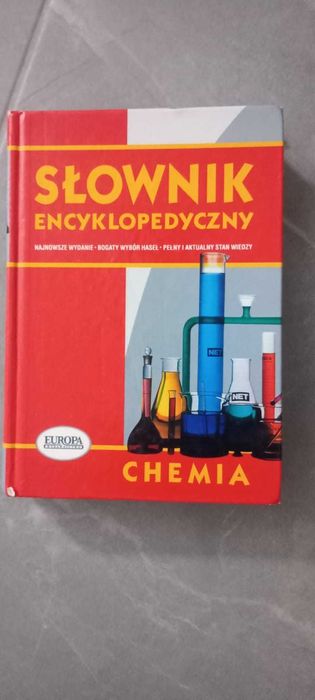 książka słownik do chemii