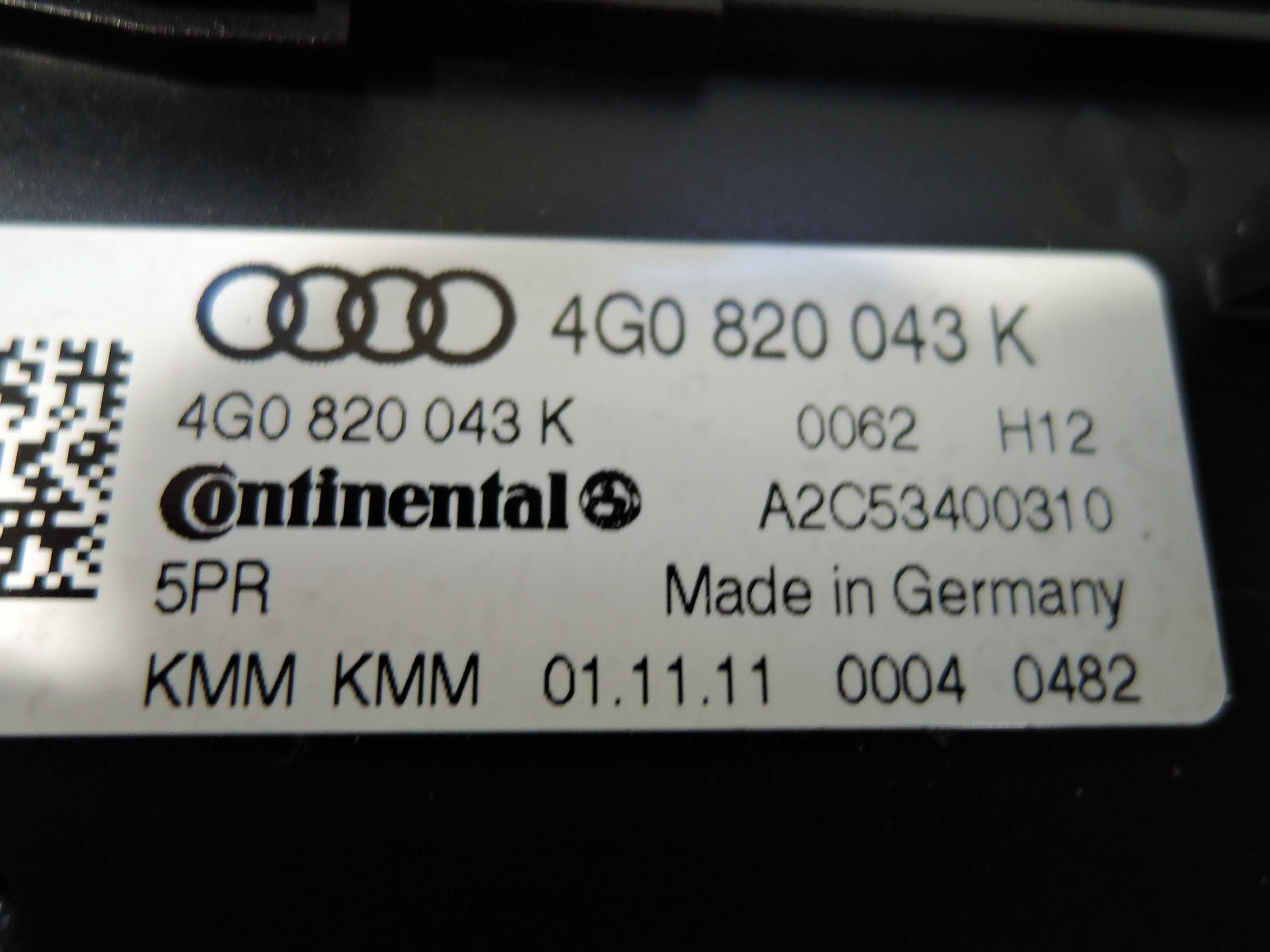 Audi A6 C7 Panel Klimatyzacji 4G0.820.043K
