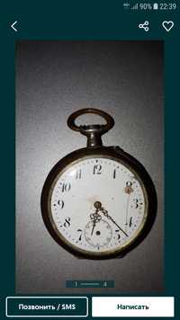 Продам Старинные часы фарфоровые серебряные