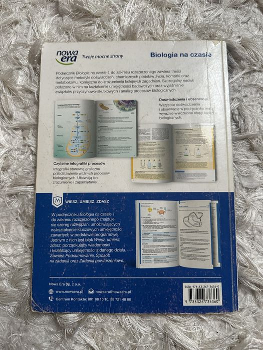 Biologia rozszerzona klasa 1