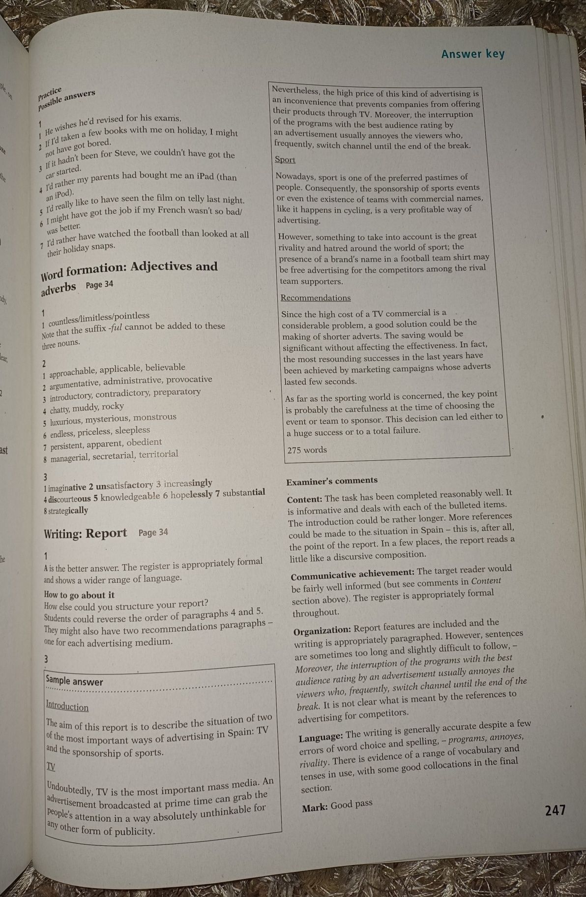 Ready for Advanced coursebook with key 3rd Edition: Norris, French