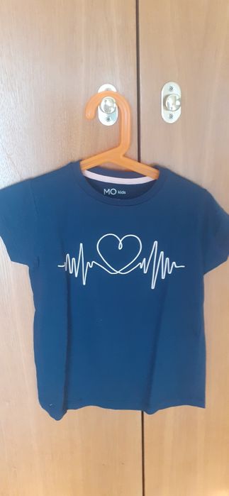 Tee shirts MO e Zippy 7-8 anos novas