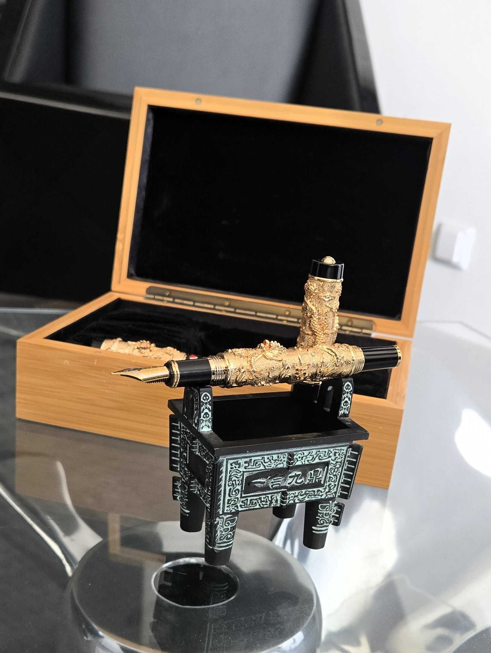 Pióro wieczne Jinhao Dragon ! Pozłacane!