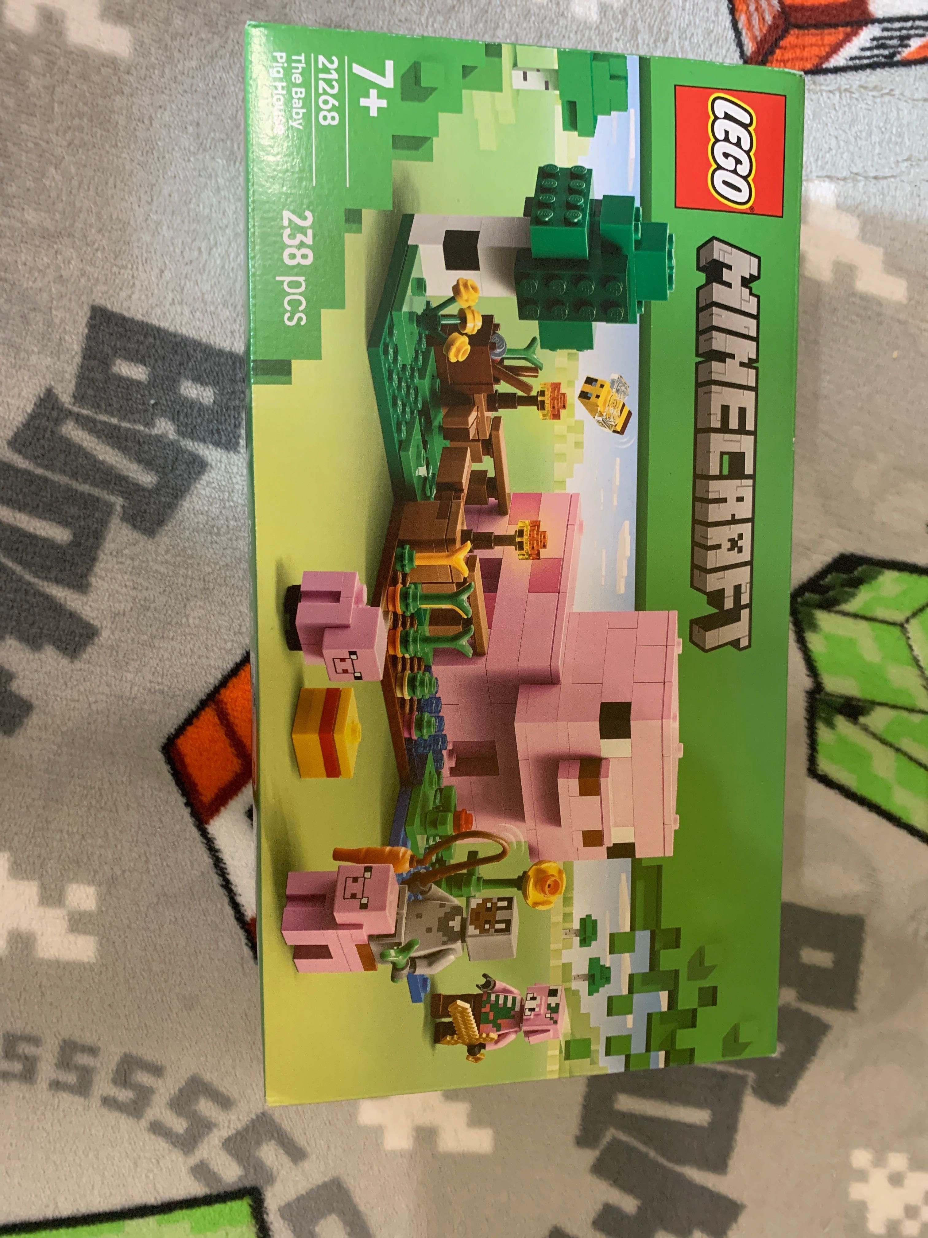Zestaw Lego minecraft dom prosiaczka