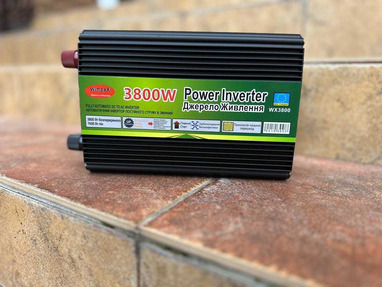 ‼️Преобразователь напряжения 24 220 3800W. Инвертор. Перетворювач.‼️