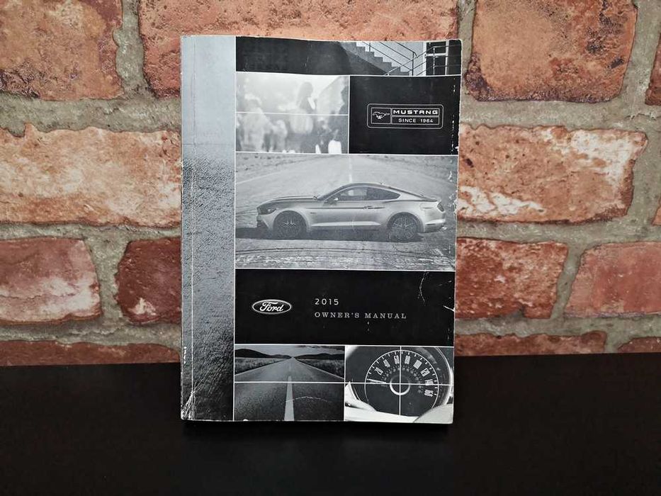 Książka instrukcja Ford Mustang VI USA 2016