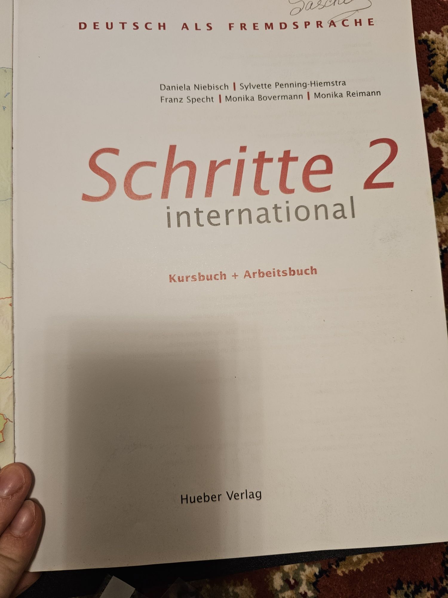 Підручник з німецької мови Schrite international