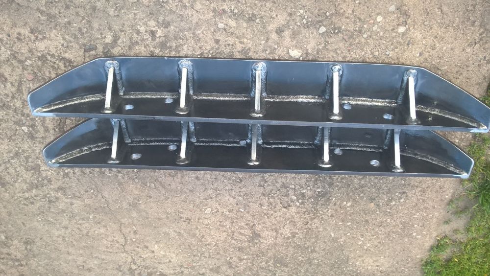 poszerzenia płozy zageszczarka ubijarka płyta ammann wacker bomag