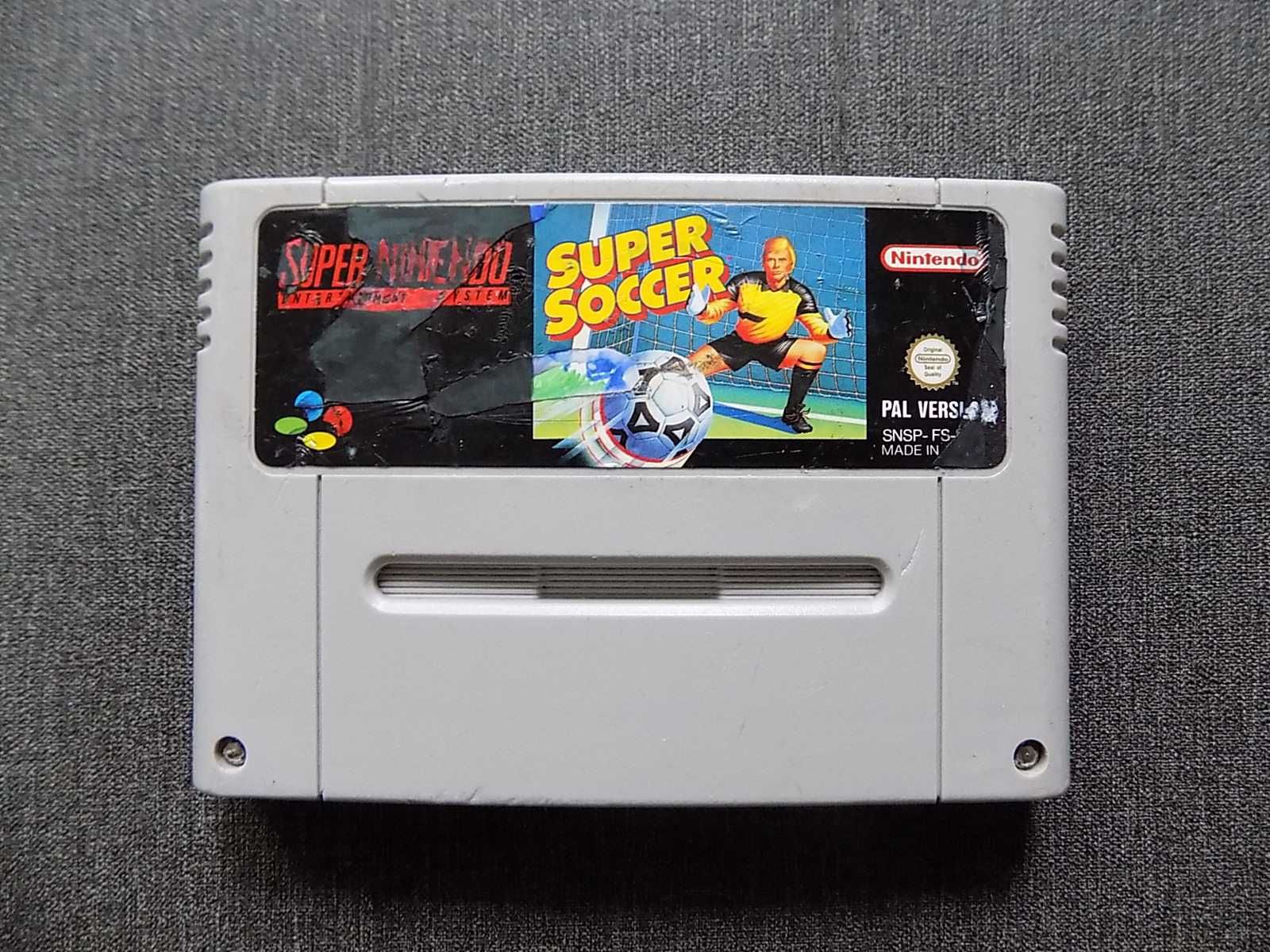 Super Soccer - piłka nożna na Super Nintendo Entertainment System SNES