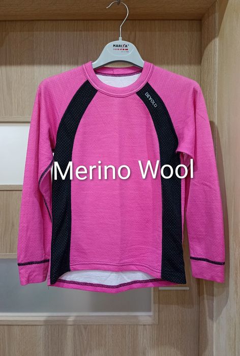 Bluzka koszulka termiczna wełniana, Merino wool wełna Devold 146