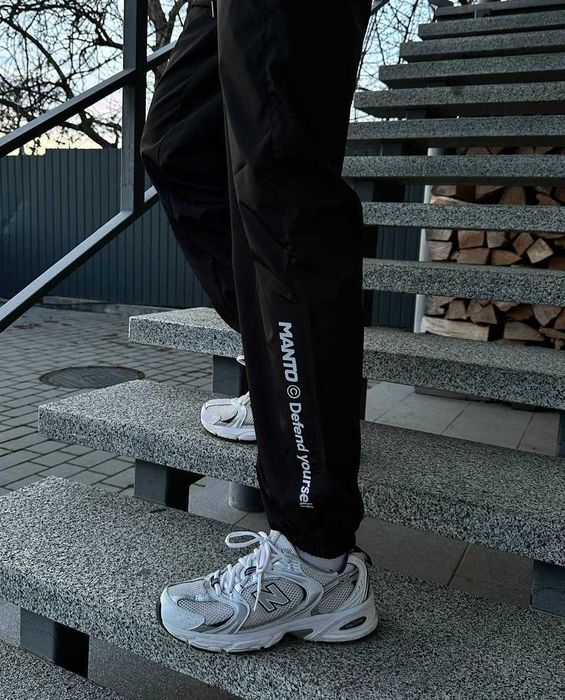 GORETEX MANTO » Черные нейлоновые штаны » MANTO » XS S M L XL