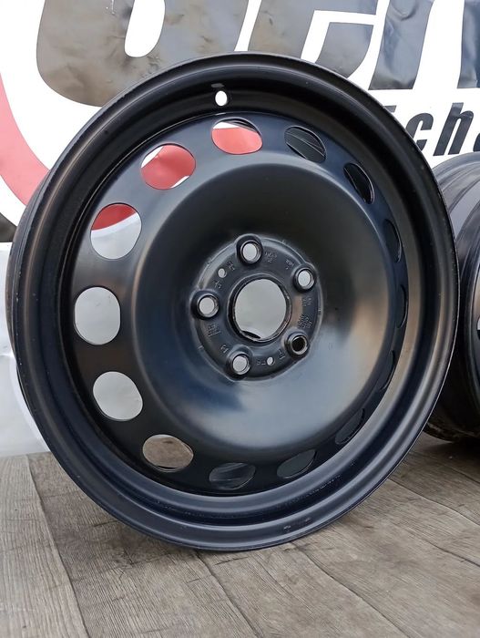 FELGI STALOWE 5x112 R16 6J ET43 VW T-ROC GOLF SKODA KAROQ OCTAVIA SEAT ATECA LEON AUDI Q2 A3