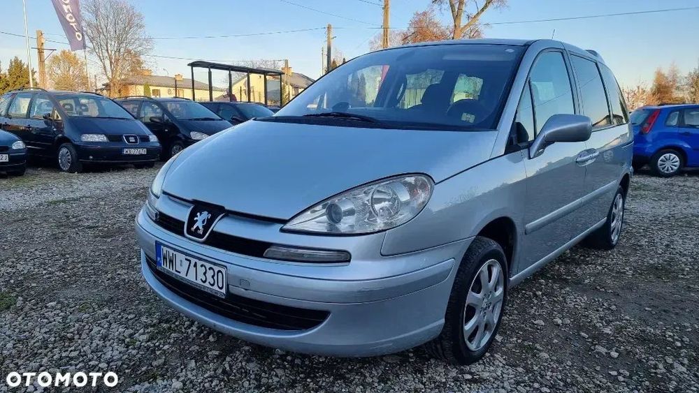 Peugeot 807 2.0 HDi • Automat • 7-osobowy • Tempomat • Klimatyzacja • Zadbany