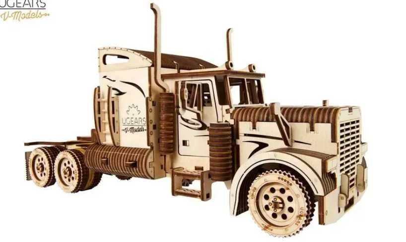 ugears Дерев'яний конструктор/ Конструктор «Тягач VM-03»