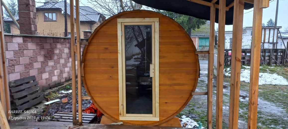 Баня Бочка Sauna Barrel