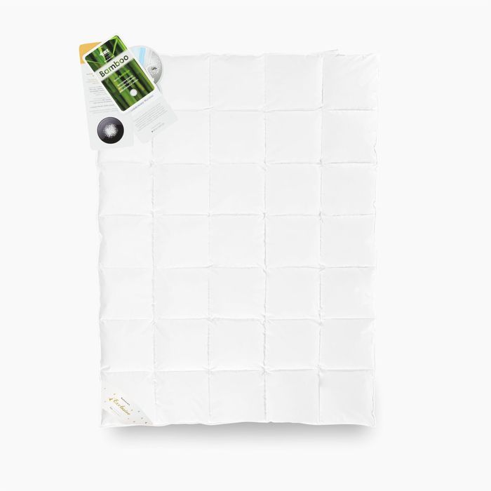 Kołdra AMZ DREAM całoroczna puch 90% 200x220cm Kremowy