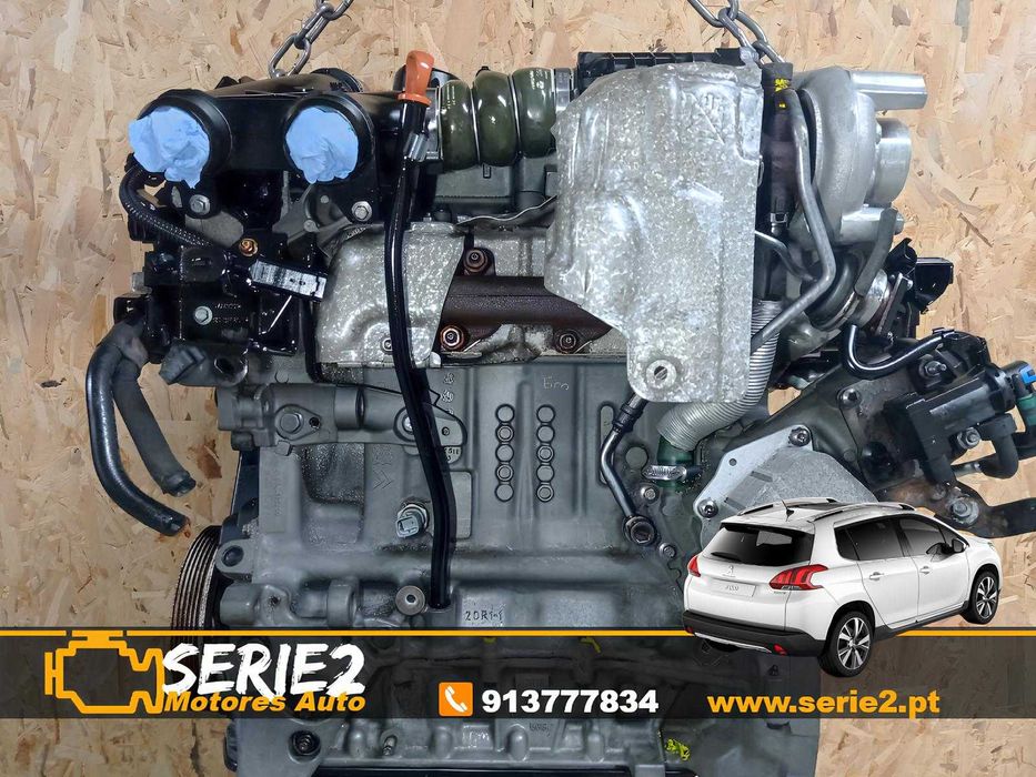 9HP / 9H06 Motor Peugeot 2008 1.6 e-HDI 92cv