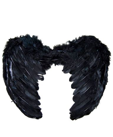 Крилья черного ангела на Хелоуин