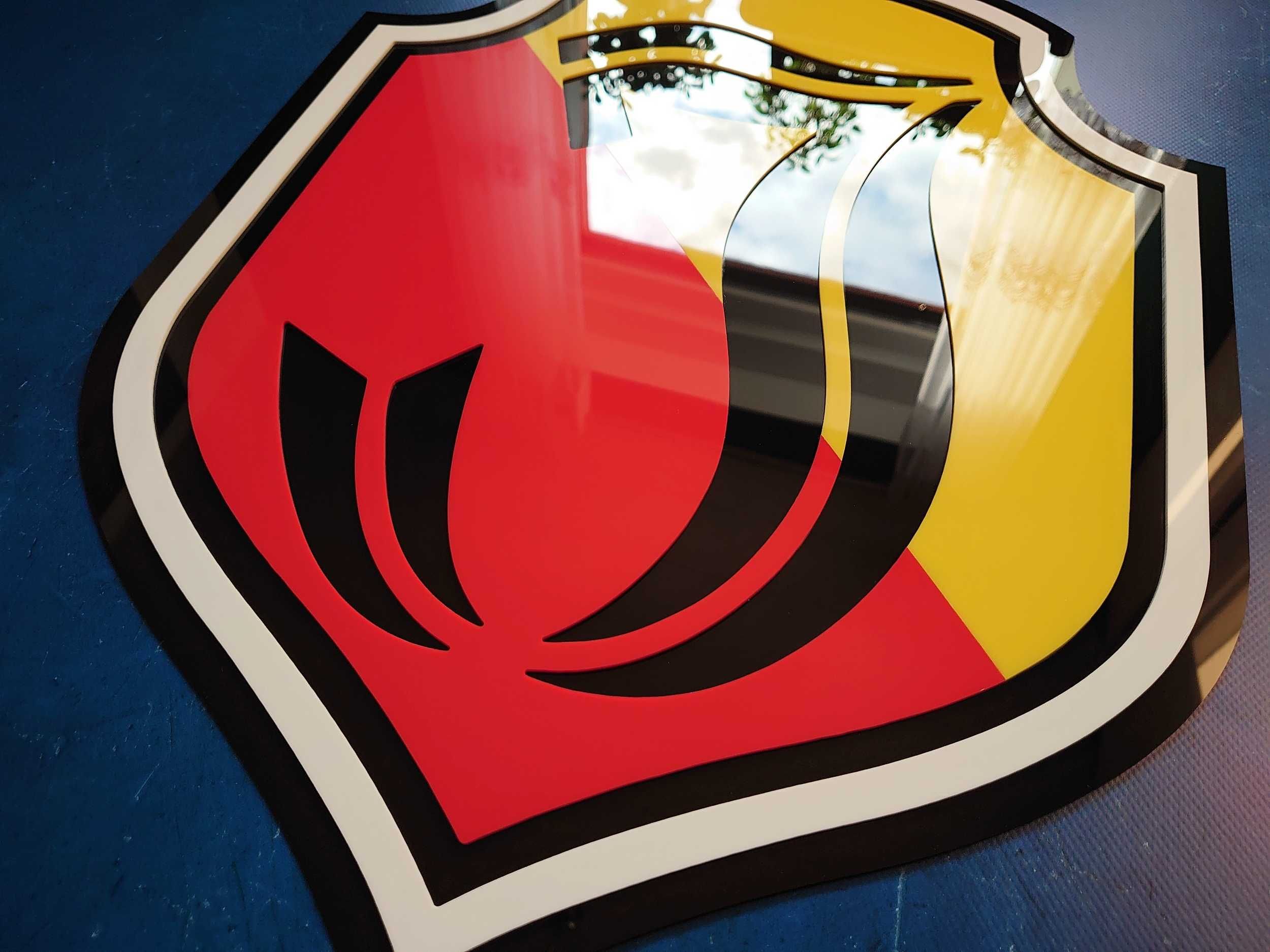 Herb Jagiellonia Białystok na ścianę prezent dla fana klubu dla męża