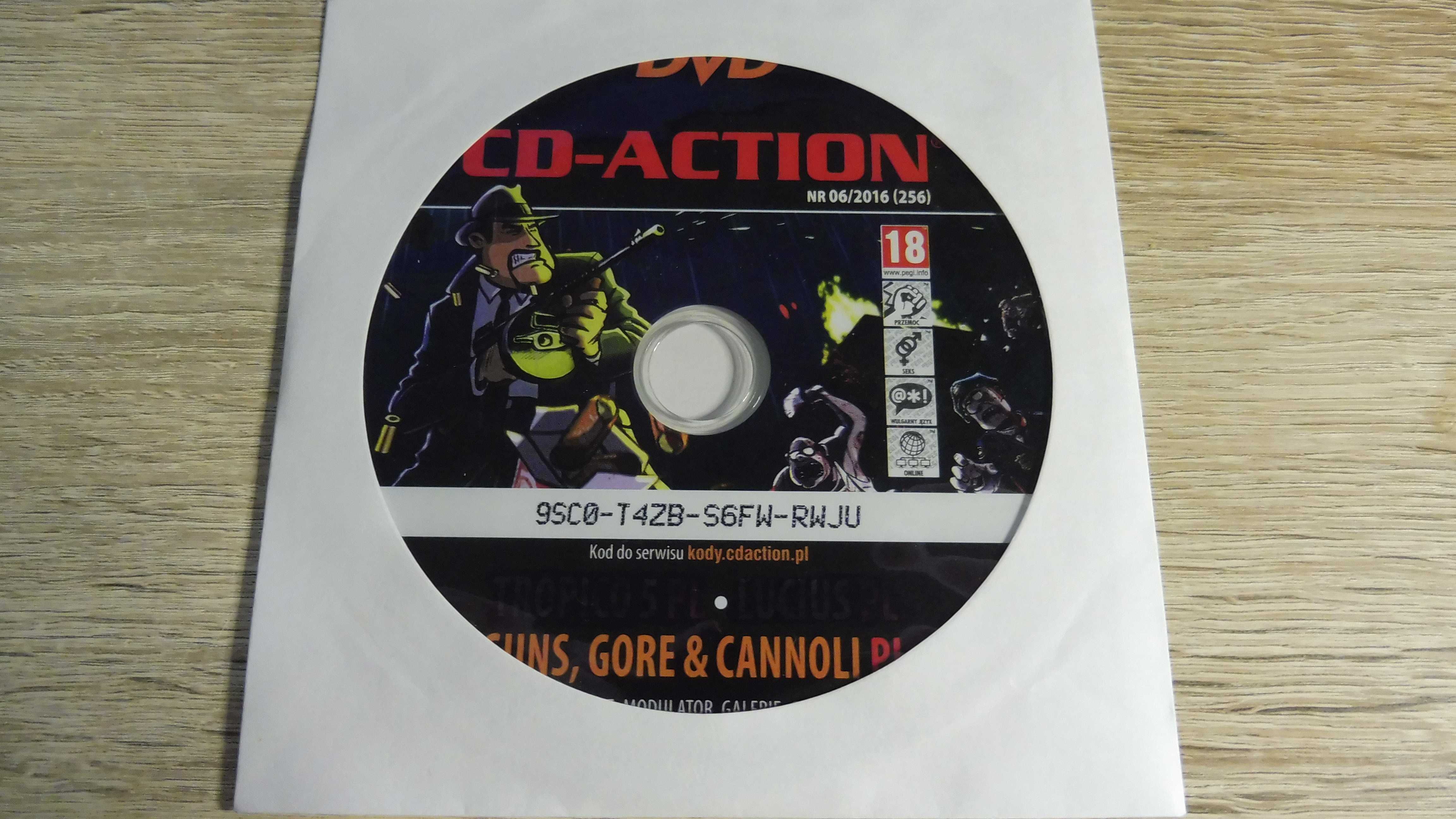CD Action 06/2016 (256) - Guns, Gore & Cannoli PL