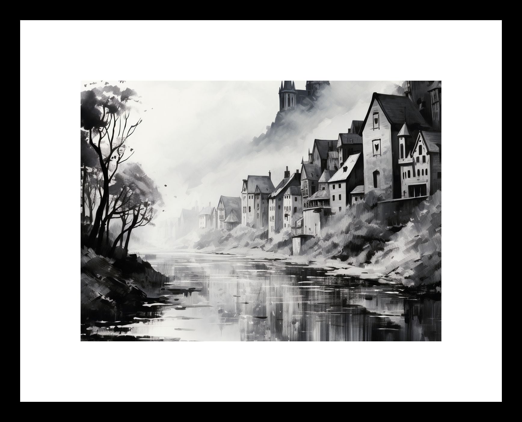 Plakat 18x13cm Mglisty Refleks