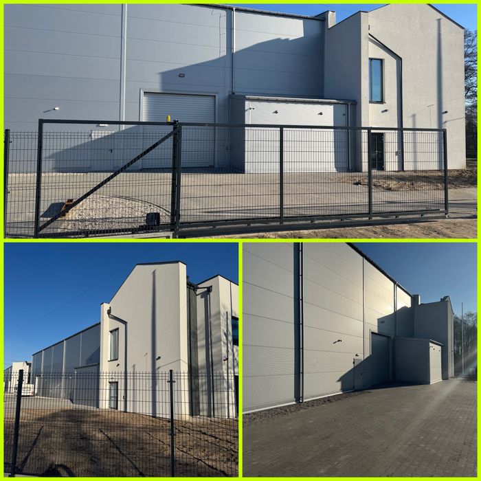 Hala Magazyn Produkcja Biuro 3 km od Warszawy droga wojewódzka