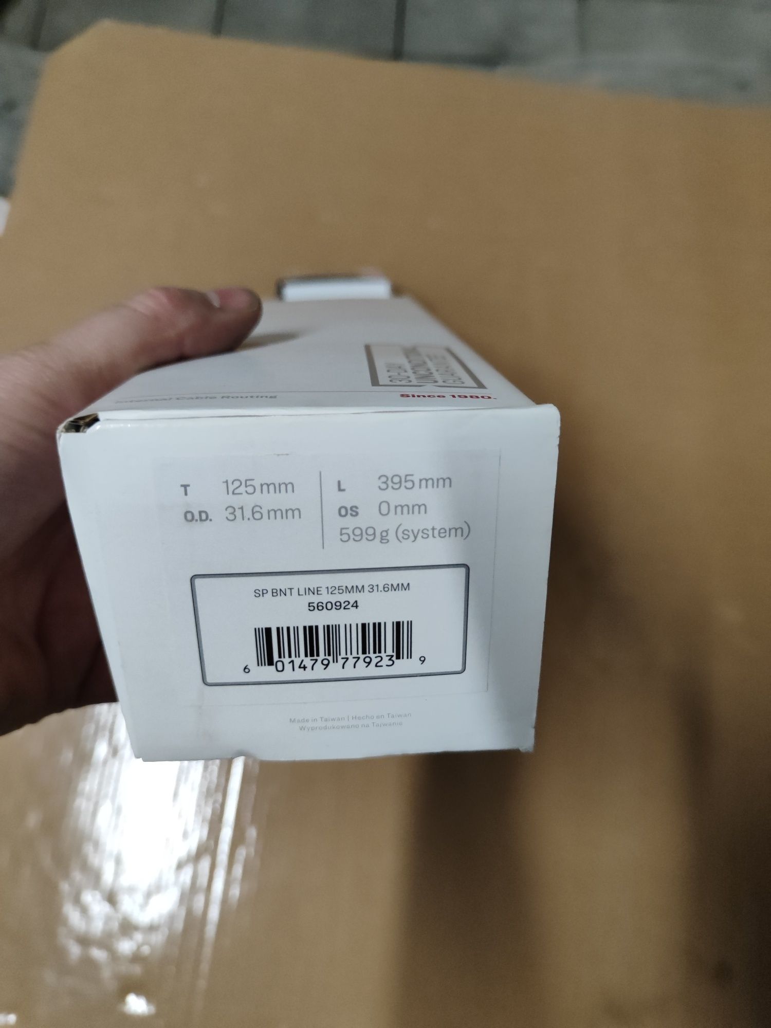 Nowa sztyca bontrager line dropper 31.6 x125