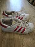 Белые Кроссовки Adidas superstar 38.5 размер