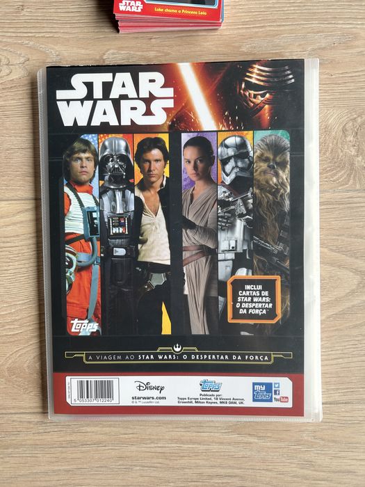 Coleção cartas Star Wars Despertar da Força Topps 2015