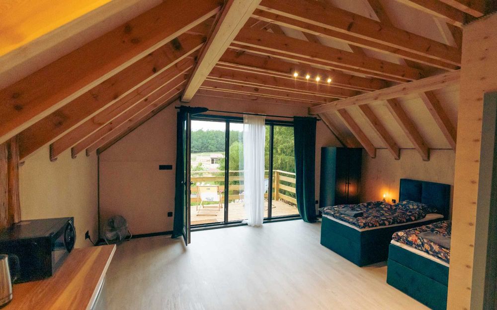 Nowe apartamenty na stodole Mazury kolo Mikołajek