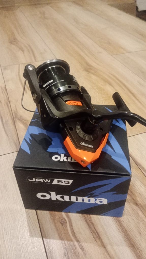 Kołowrotek spinningowy okuma jaw 55
