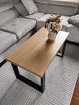 Stolik kawowy drewno dąb w stylu Loft