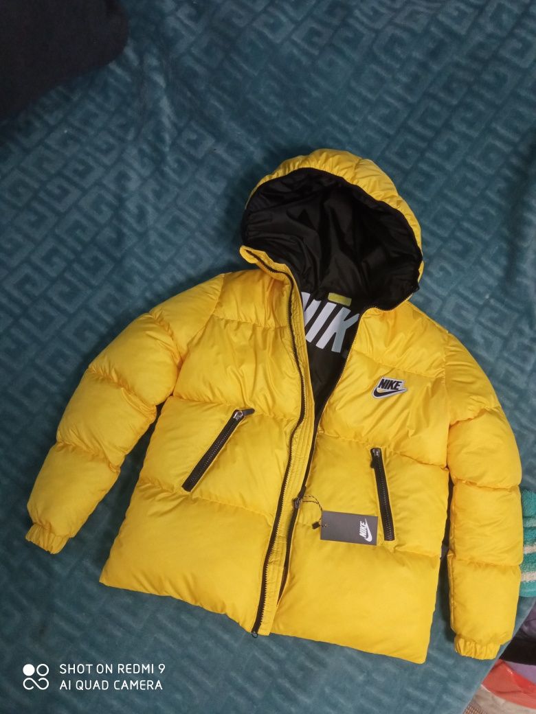 Деми, Зима куртка- пуховик  Nike  от 104 по 170 р