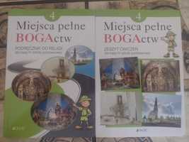 Podręcznik i ćwiczenia do religii klasy IV. Miejsca pełne bogactw.